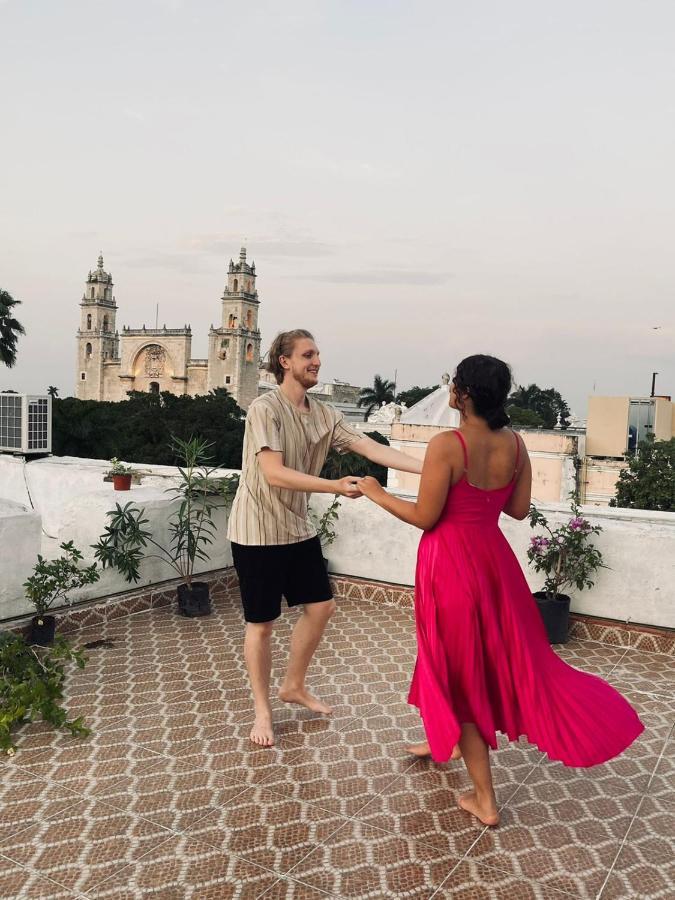 Hostal Zocalo 호텔 메리다 외부 사진