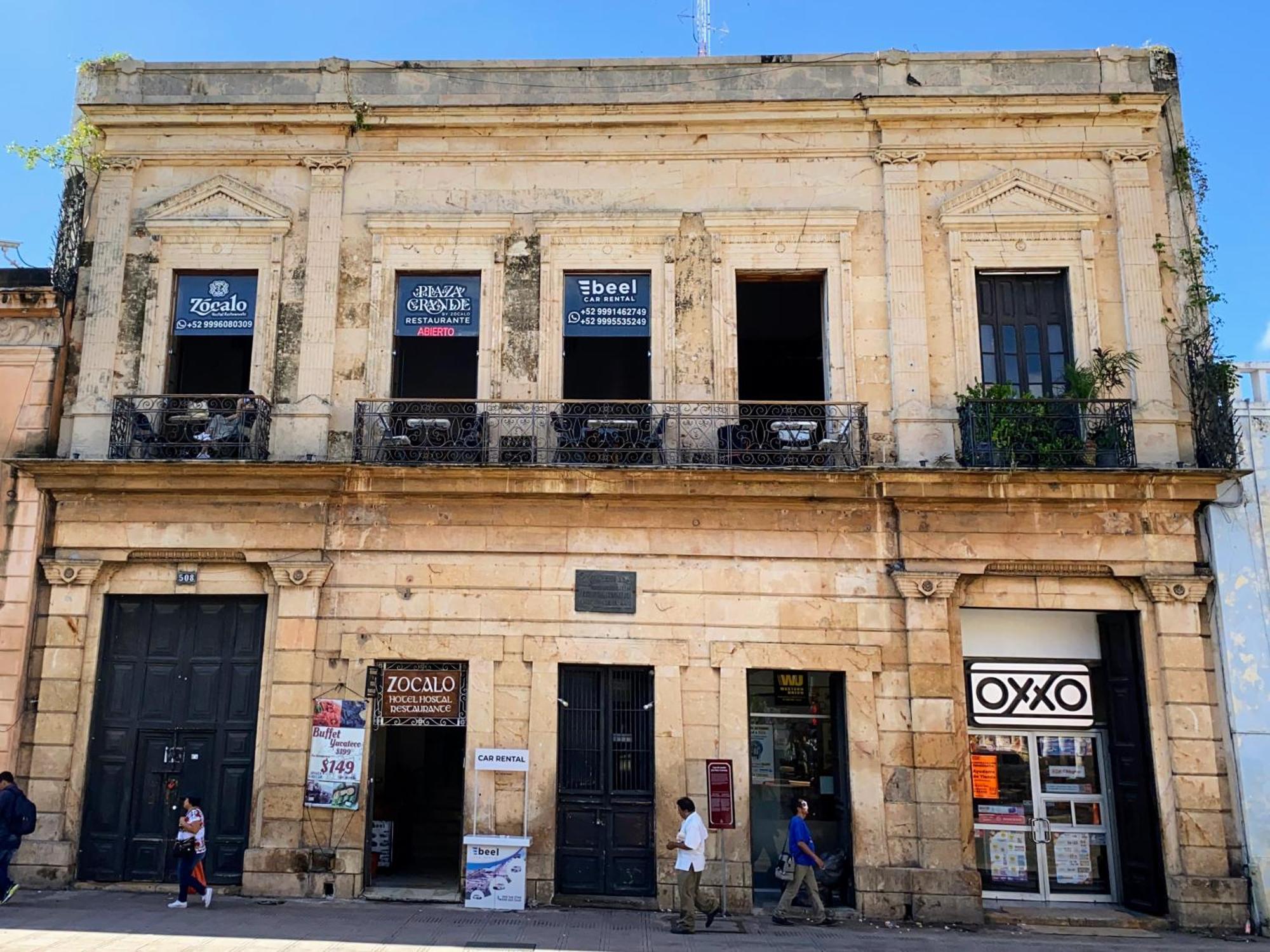 Hostal Zocalo 호텔 메리다 외부 사진