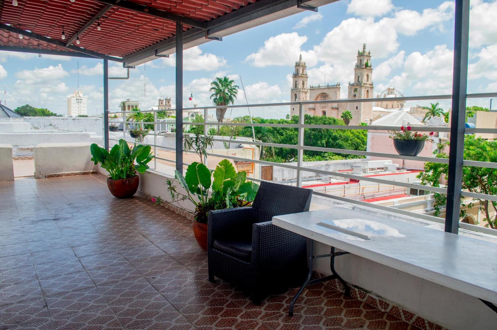 Hostal Zocalo 호텔 메리다 외부 사진