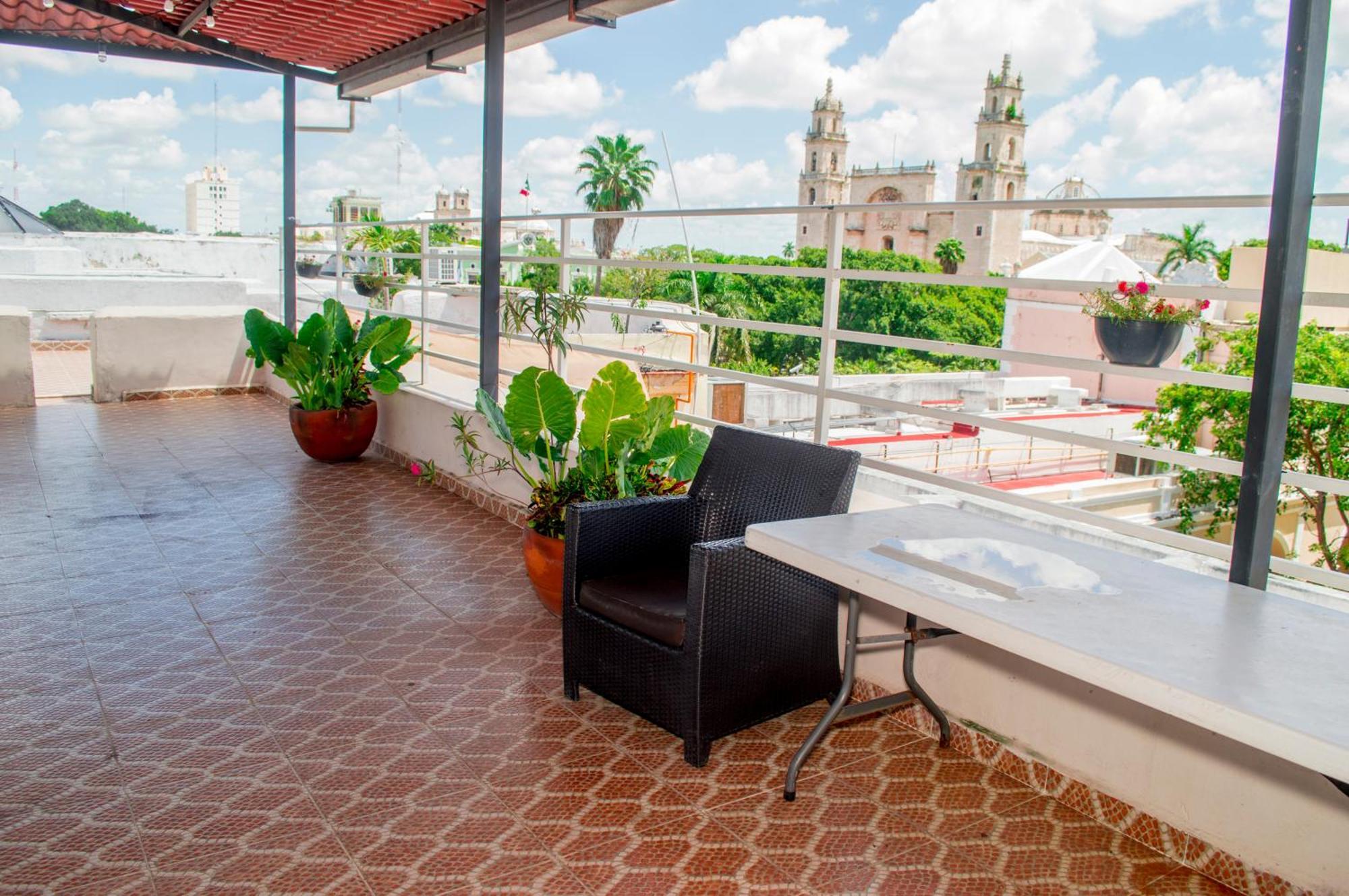 Hostal Zocalo 호텔 메리다 외부 사진